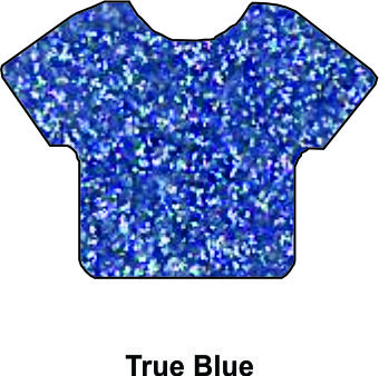 Siser HTV Vinyl Glitter True Blue 12"x20" Sheet